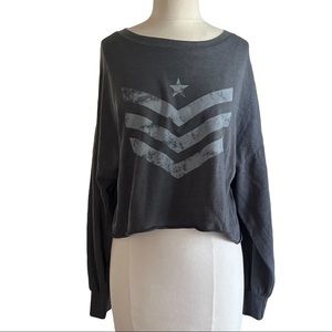 🥰SALE🥰 Grayson Threads Cropped Graphic Sweatshirt Size XL